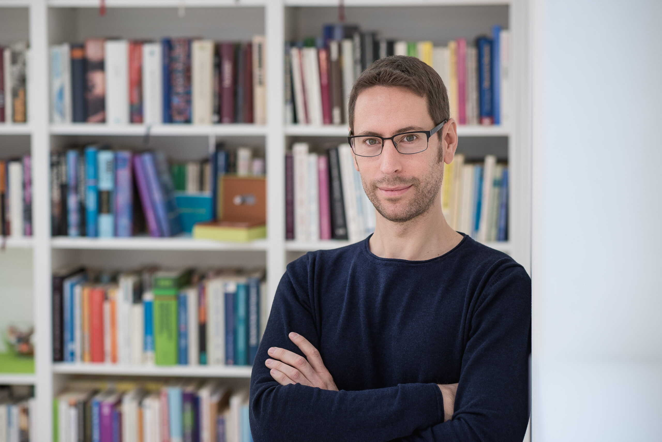 Marc Gobber in seiner Praxis
