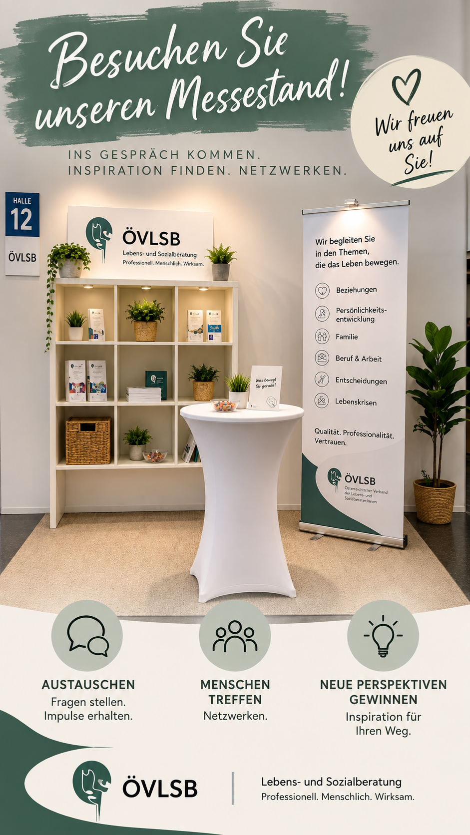 ÖVLSB Vorarlberg auf einer Messe in Dornbirn
