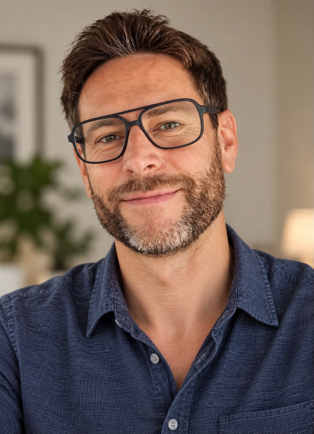 Marc Gobber in seiner Praxis